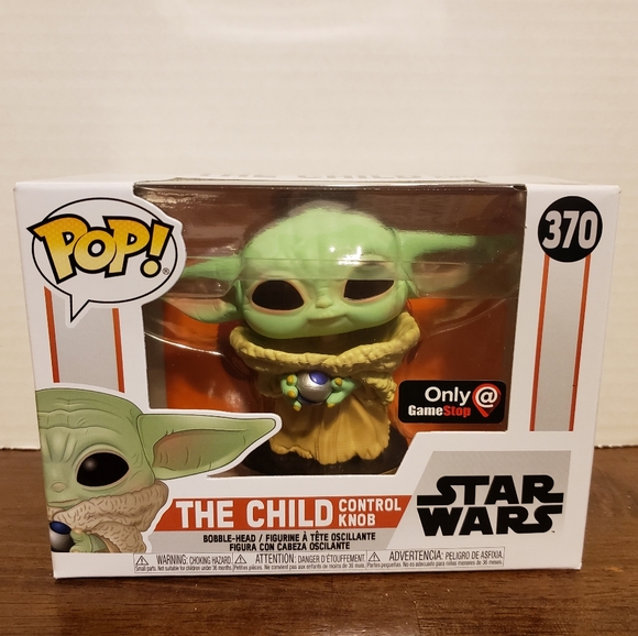 Funko Pop The Child Control Knob #370 - Picture 4 of 9